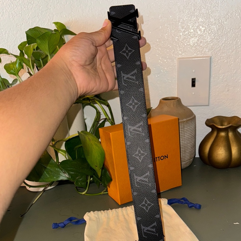 Black Monogram Belt by Louis Vuitton - Picture 9 of 14